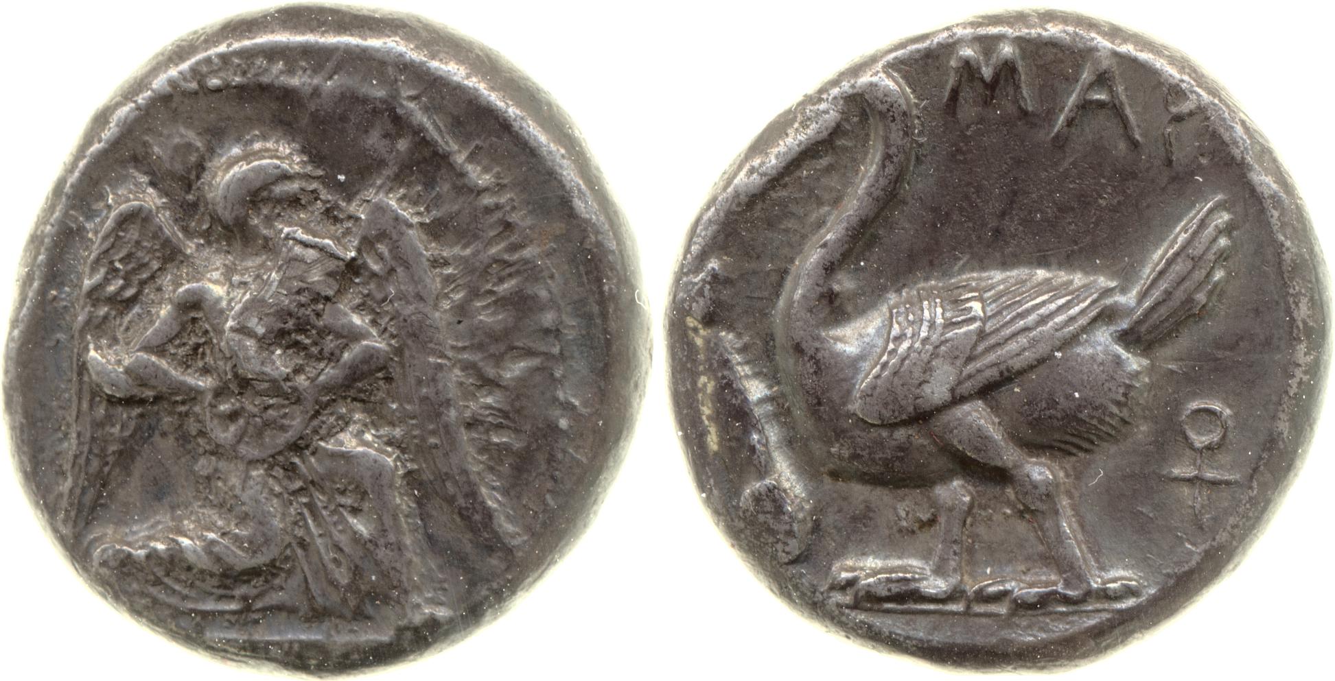 Mallus Babelon 1910 1395-1403, аверс, Британский музей