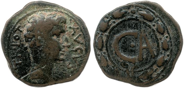 RIC I (second edition) Augustus 503, реверс, bm
