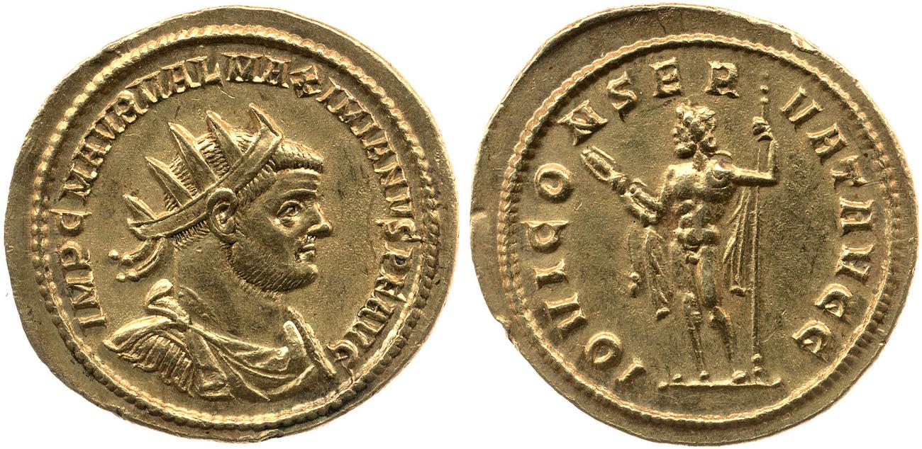 obverse RIC V Diocletian 491
