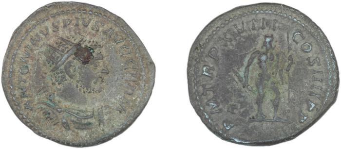 реверс RIC IV Caracalla 258A