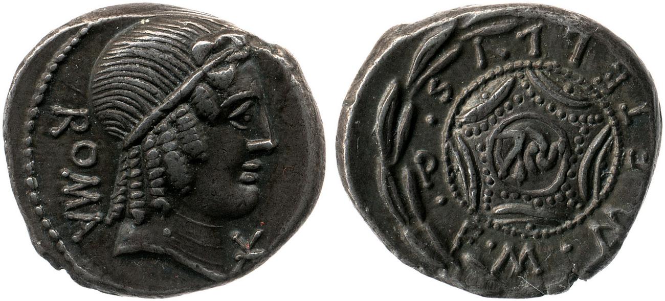 RRC 369/1, аверс, bm