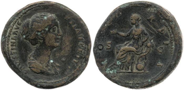 RIC III Antoninus Pius 1374A, реверс, Британский музей