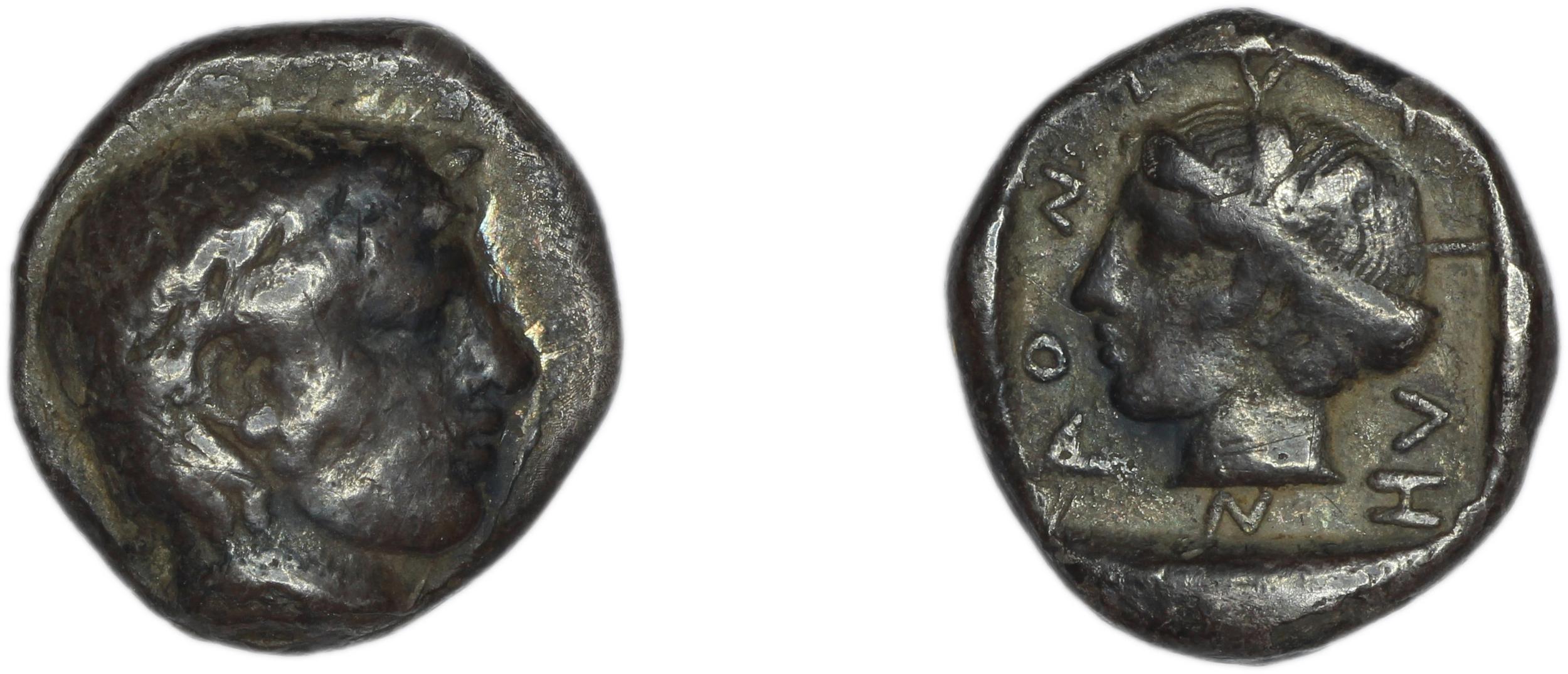 аверс Mytilene Babelon 1910 2236