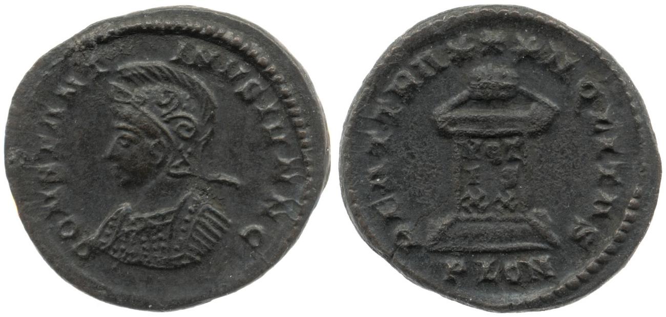 RIC VII Londinium 287, аверс, Британский музей