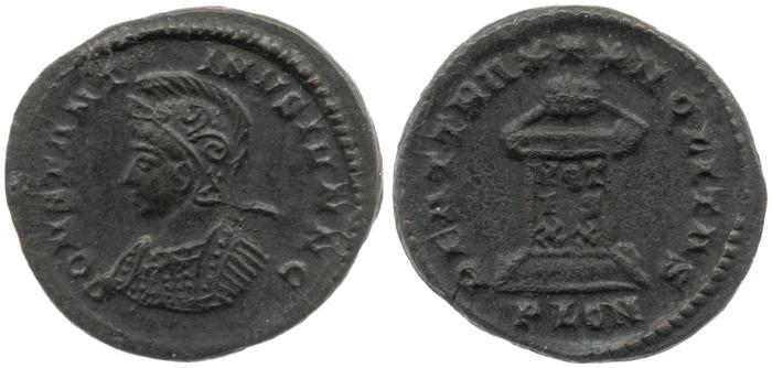 RIC VII Londinium 287, реверс, Британский музей