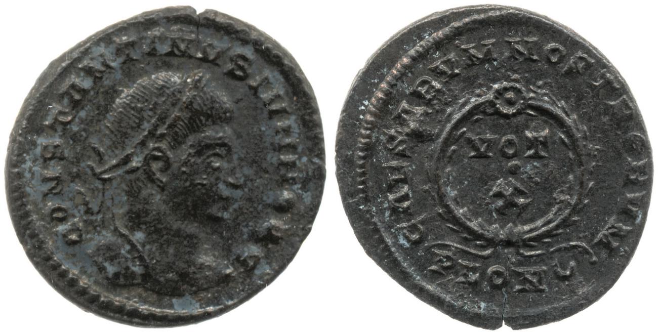 RIC VII Londinium 292, аверс, Британский музей
