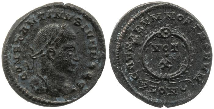 RIC VII Londinium 292, реверс, Британский музей