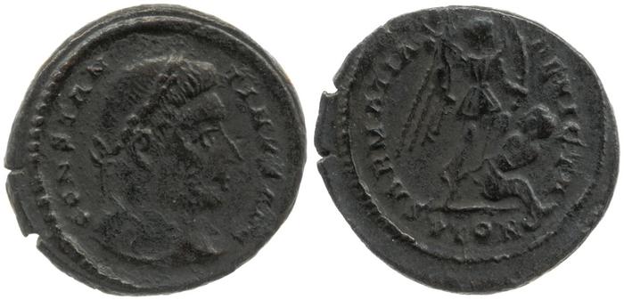 RIC VII Londinium 289, реверс, Британский музей