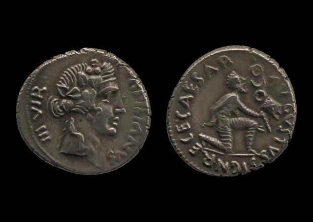 RIC I (second edition) Augustus 287, реверс, bm