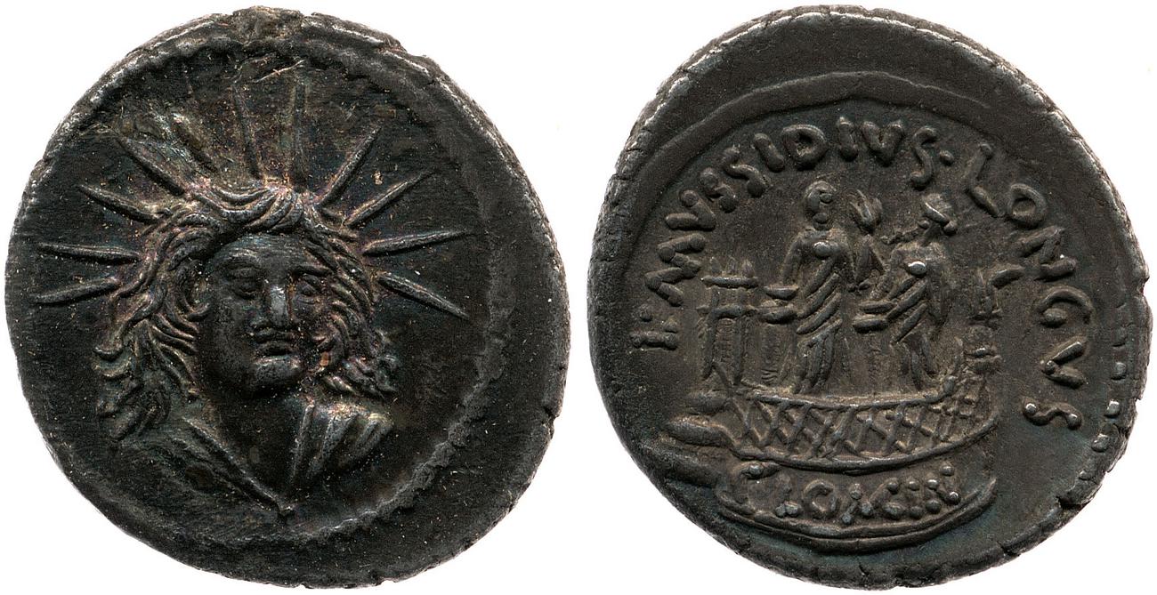 RRC 494/43a, аверс, bm