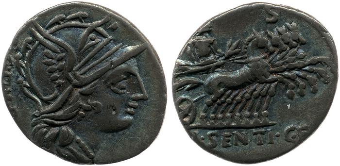 RRC 325/1a, реверс, bm