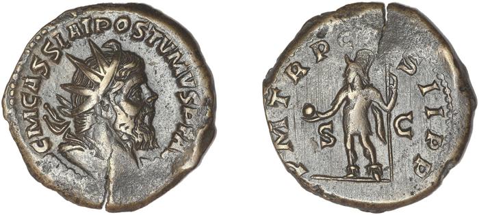 RIC V Postumus 106, реверс, bm