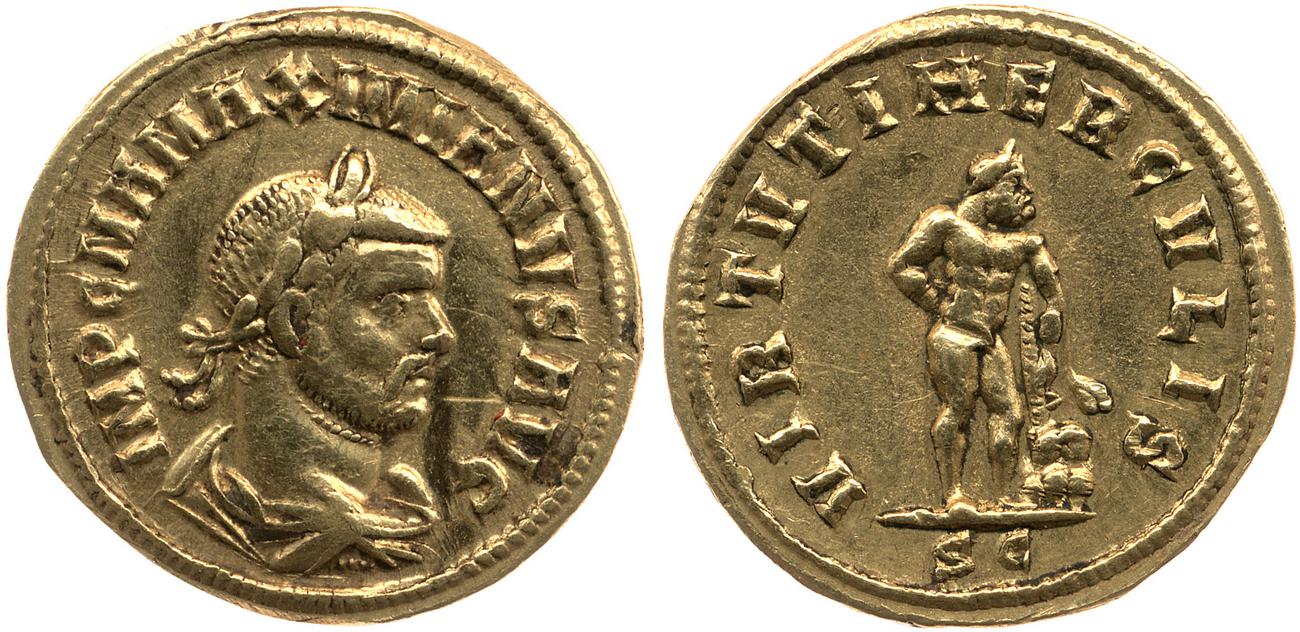 obverse RIC V Diocletian 605