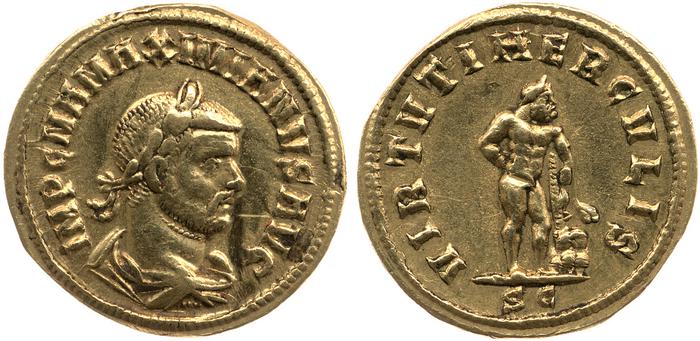 reverse RIC V Diocletian 605