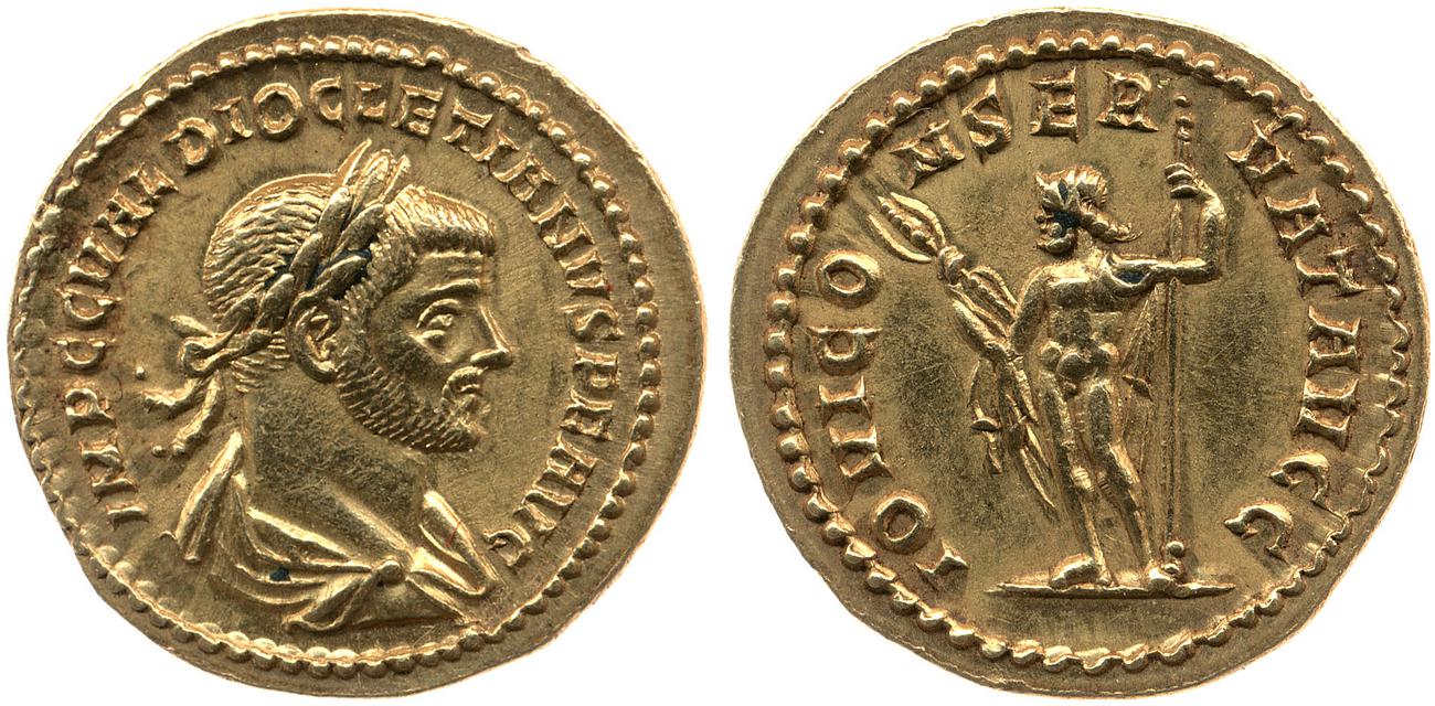 аверс RIC V Diocletian 134