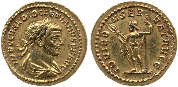 реверс RIC V Diocletian 134