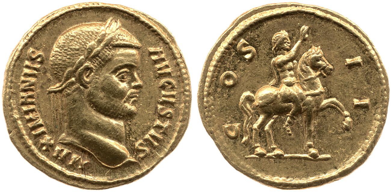 RIC V Diocletian 612, аверс, bm
