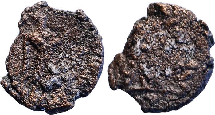 аверс Bactrian and Indo-Greek Coinage Strato II 2