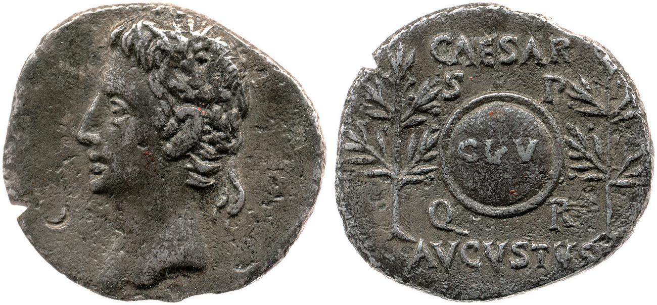 аверс RIC I (second edition) Augustus 36B