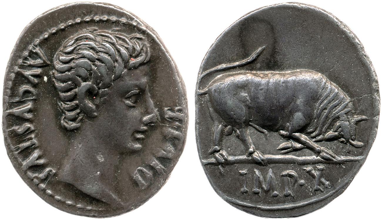 аверс RIC I (second edition) Augustus 167A