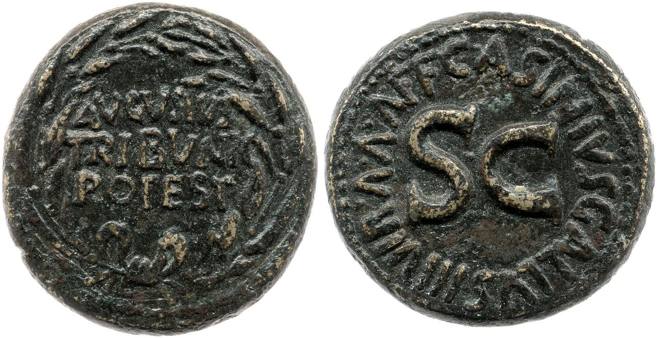 аверс RIC I (second edition) Augustus 372