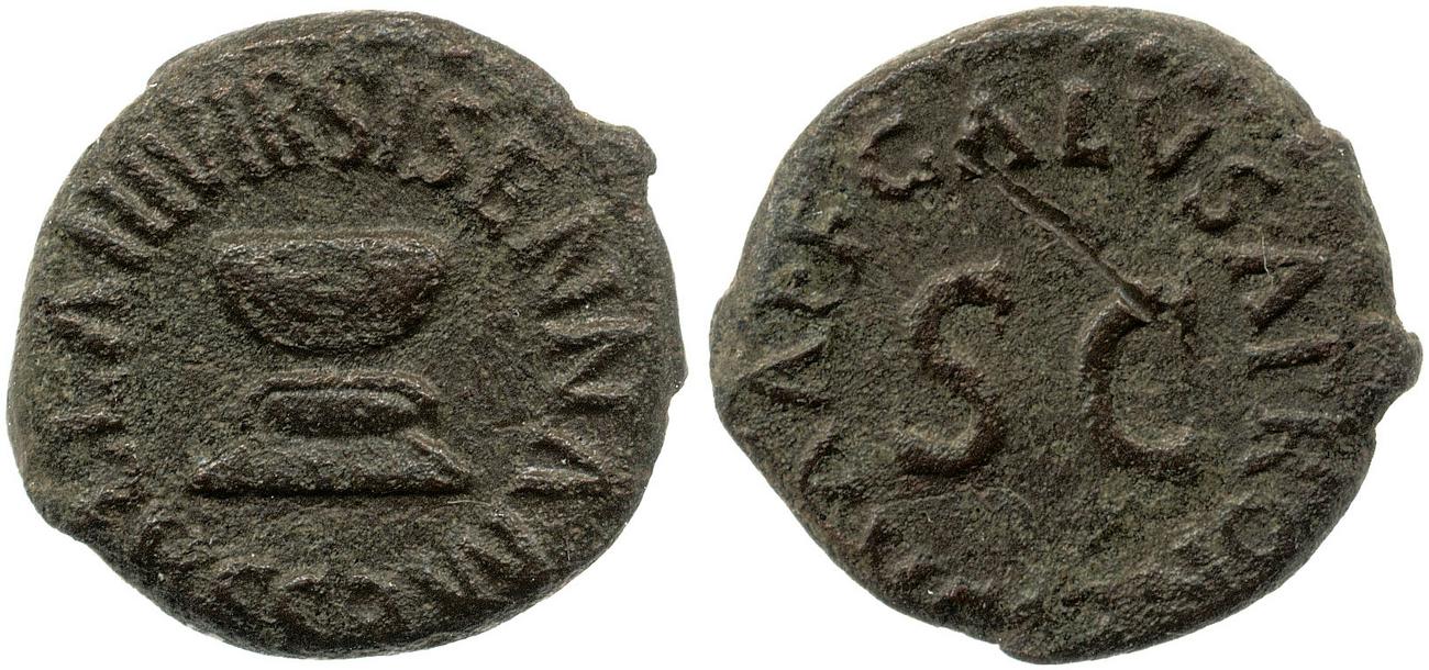 аверс RIC I (second edition) Augustus 464