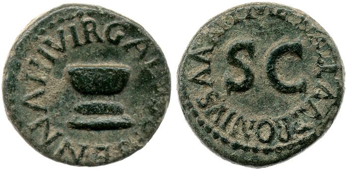 реверс RIC I (second edition) Augustus 452