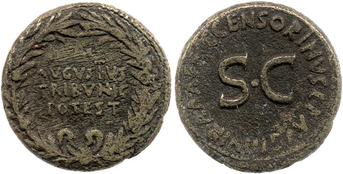 реверс RIC I (second edition) Augustus 326