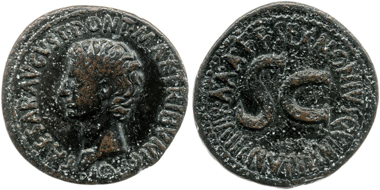 аверс RIC I (second edition) Augustus 440