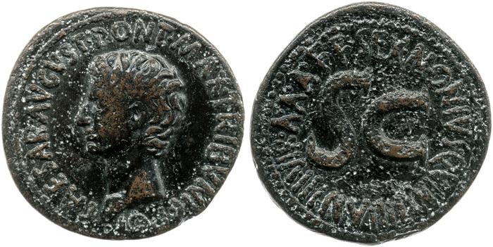 реверс RIC I (second edition) Augustus 440