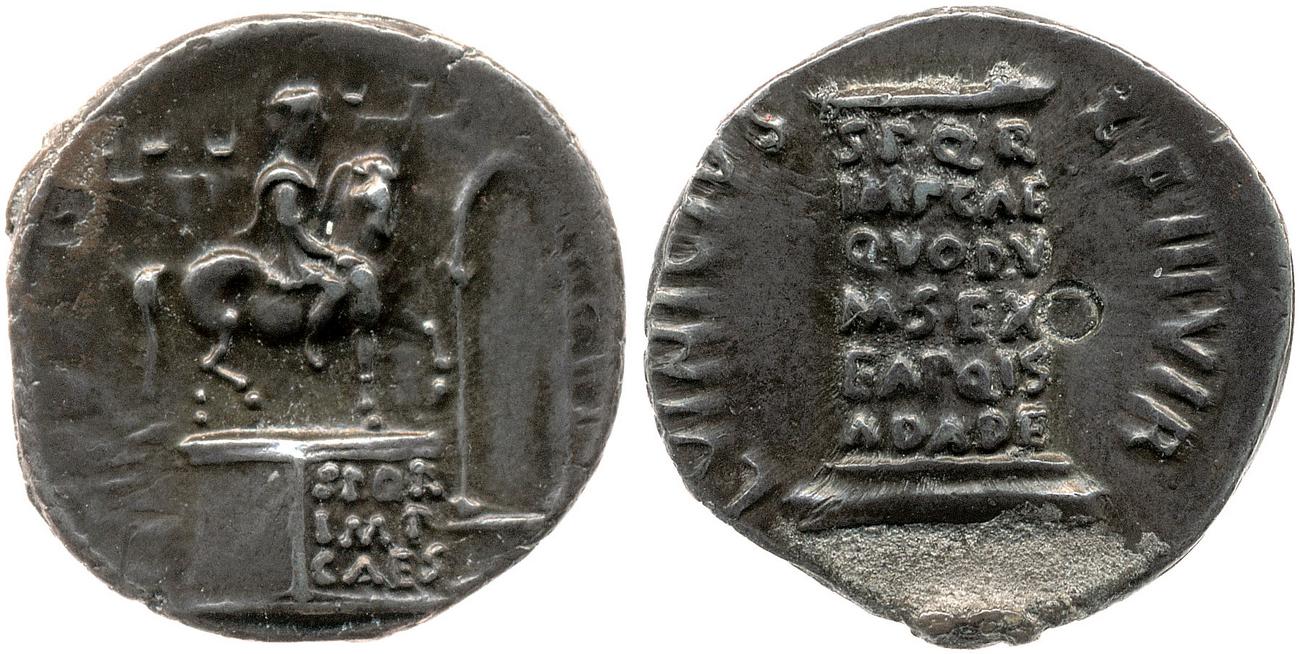RIC I (second edition) Augustus 362, аверс, bm