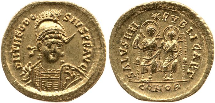 реверс RIC X Theodosius II (East) 237