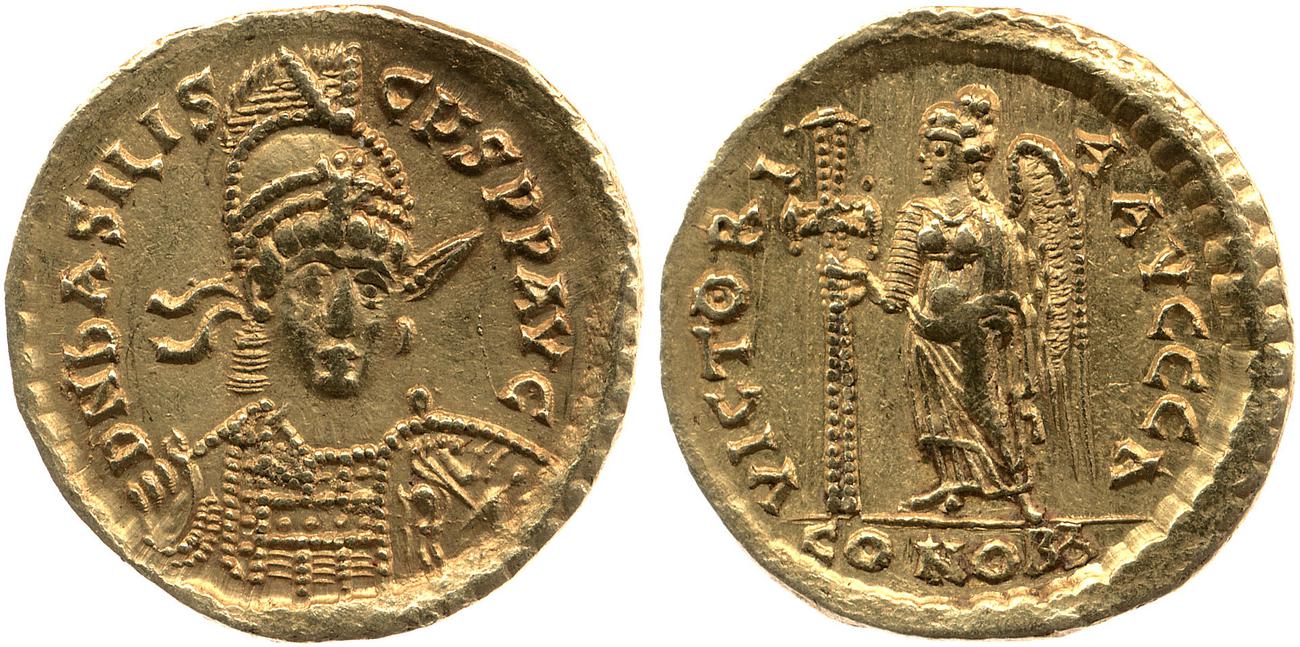 аверс RIC X Basiliscus 1005