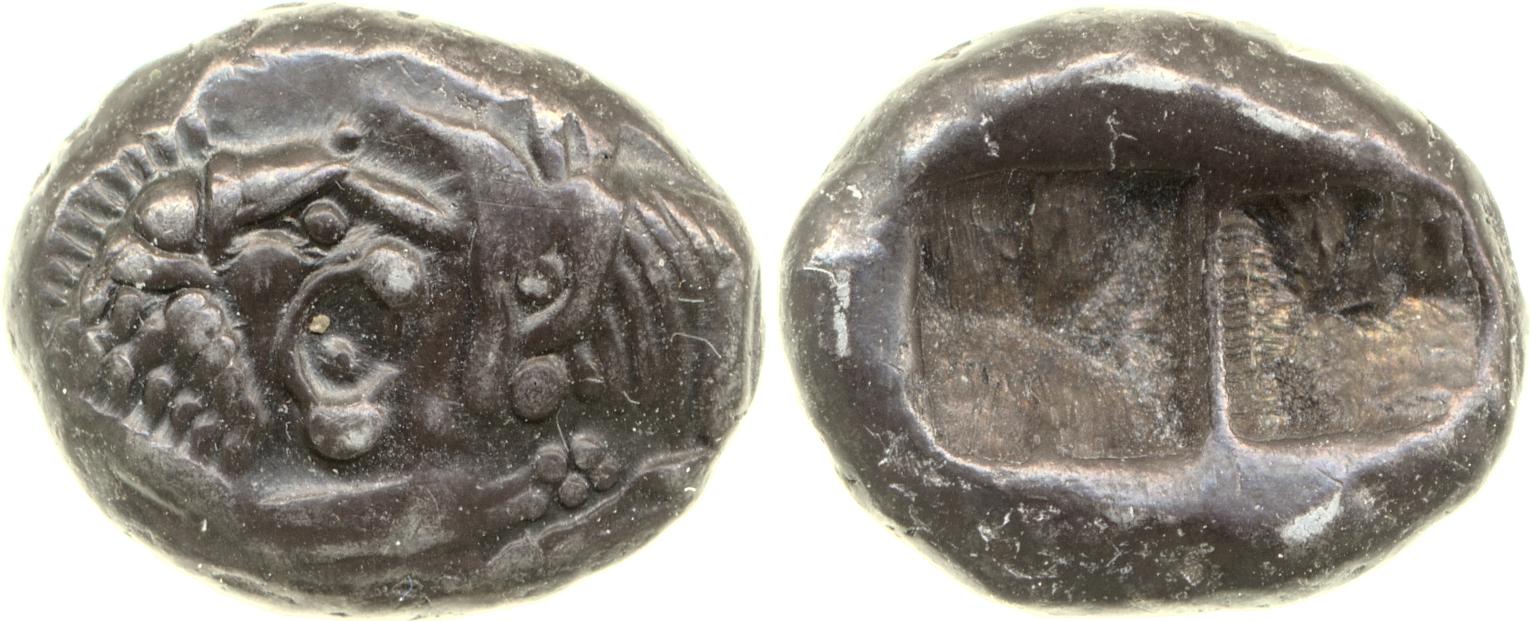 Sardis Carradice 1987 Croeseid B, аверс, bm