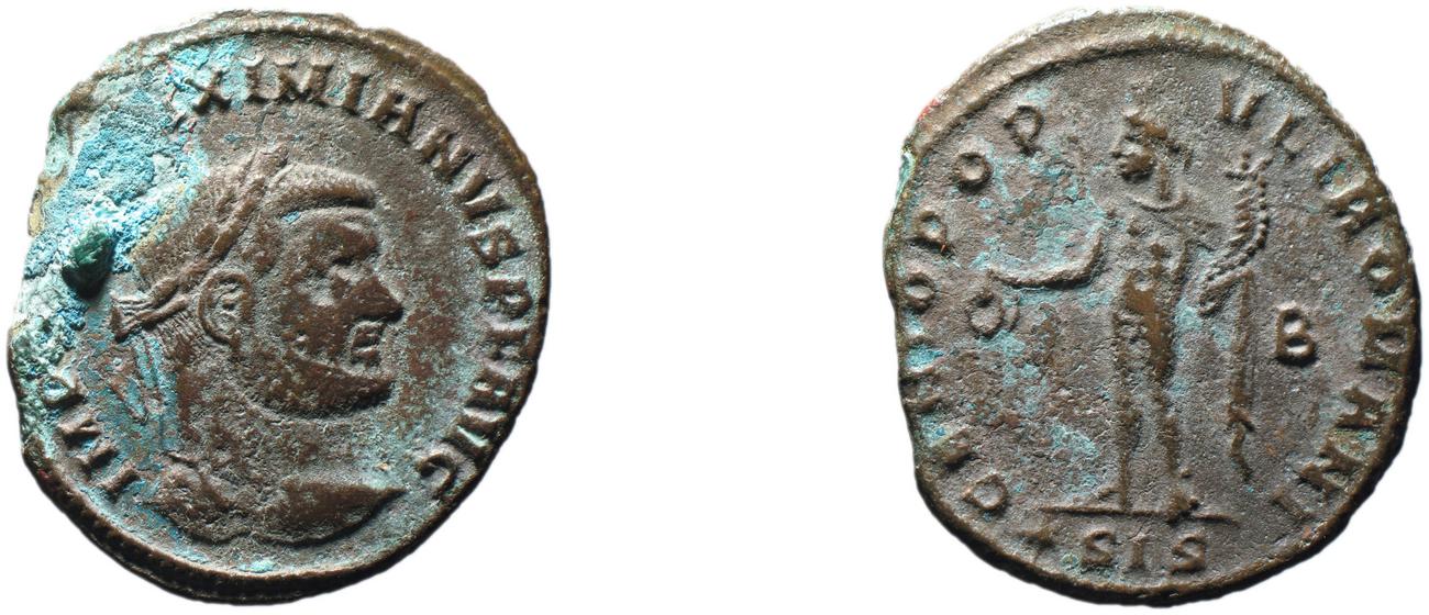 obverse RIC VI Siscia 83b