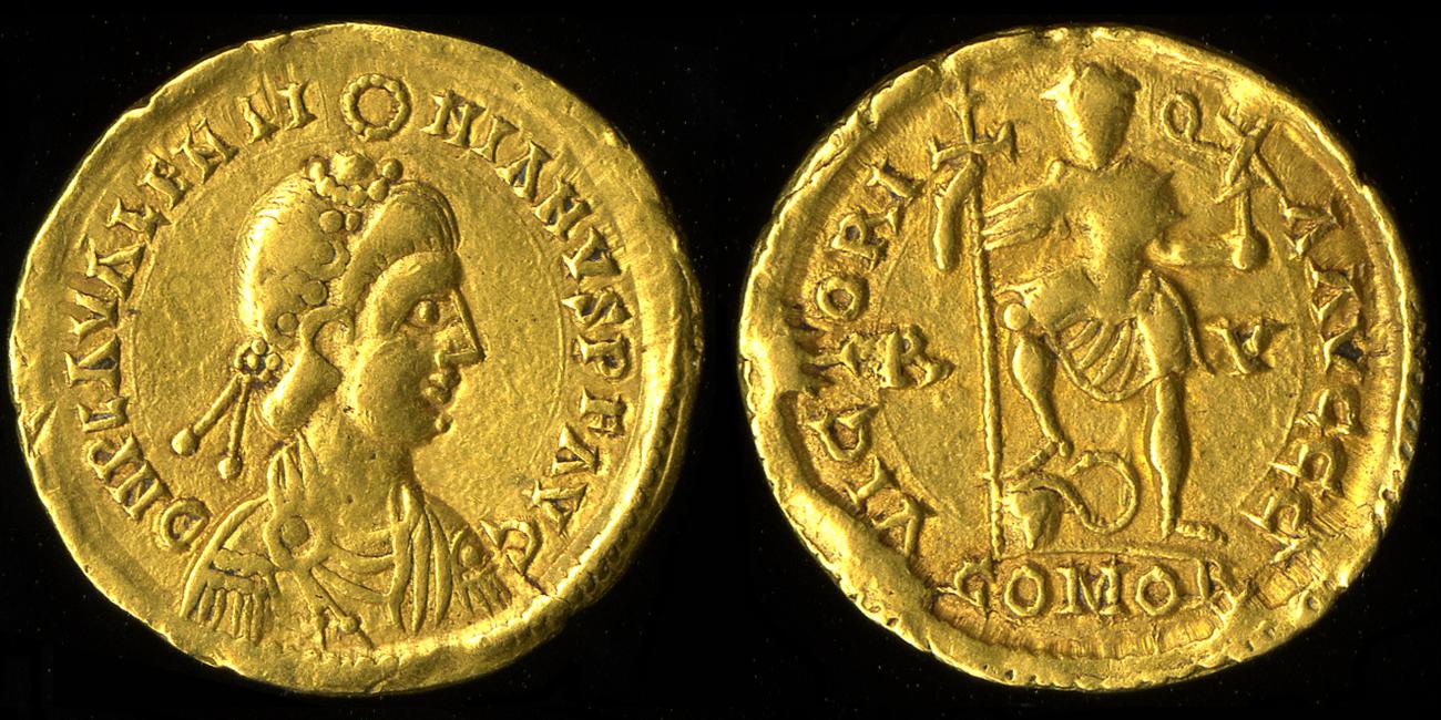 RIC X Visigoths 3713, аверс, bm