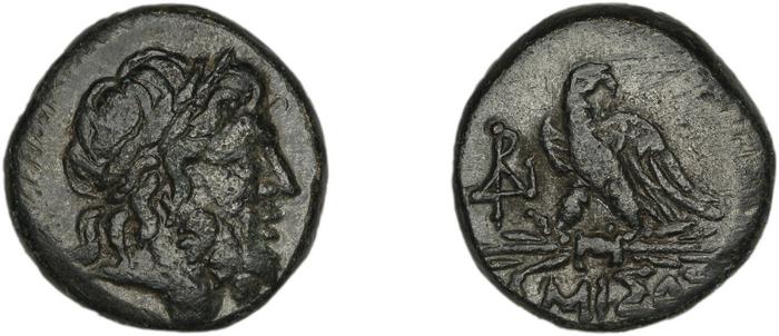 Amisus Waddington 1925 15, реверс, bm