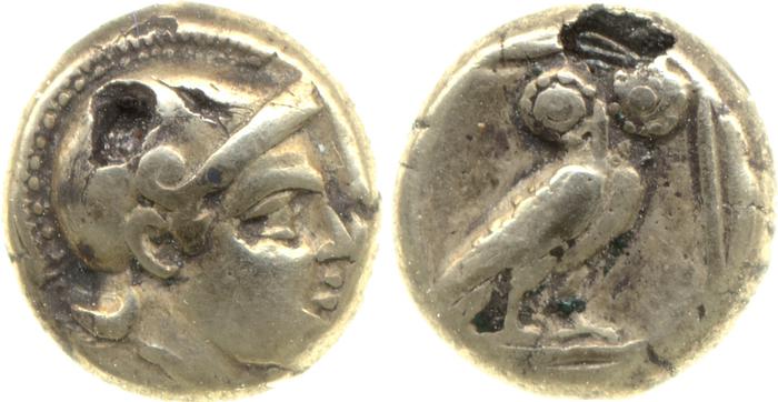 Mytilene Bodenstedt 1981 Series 5.105, реверс, Британский музей