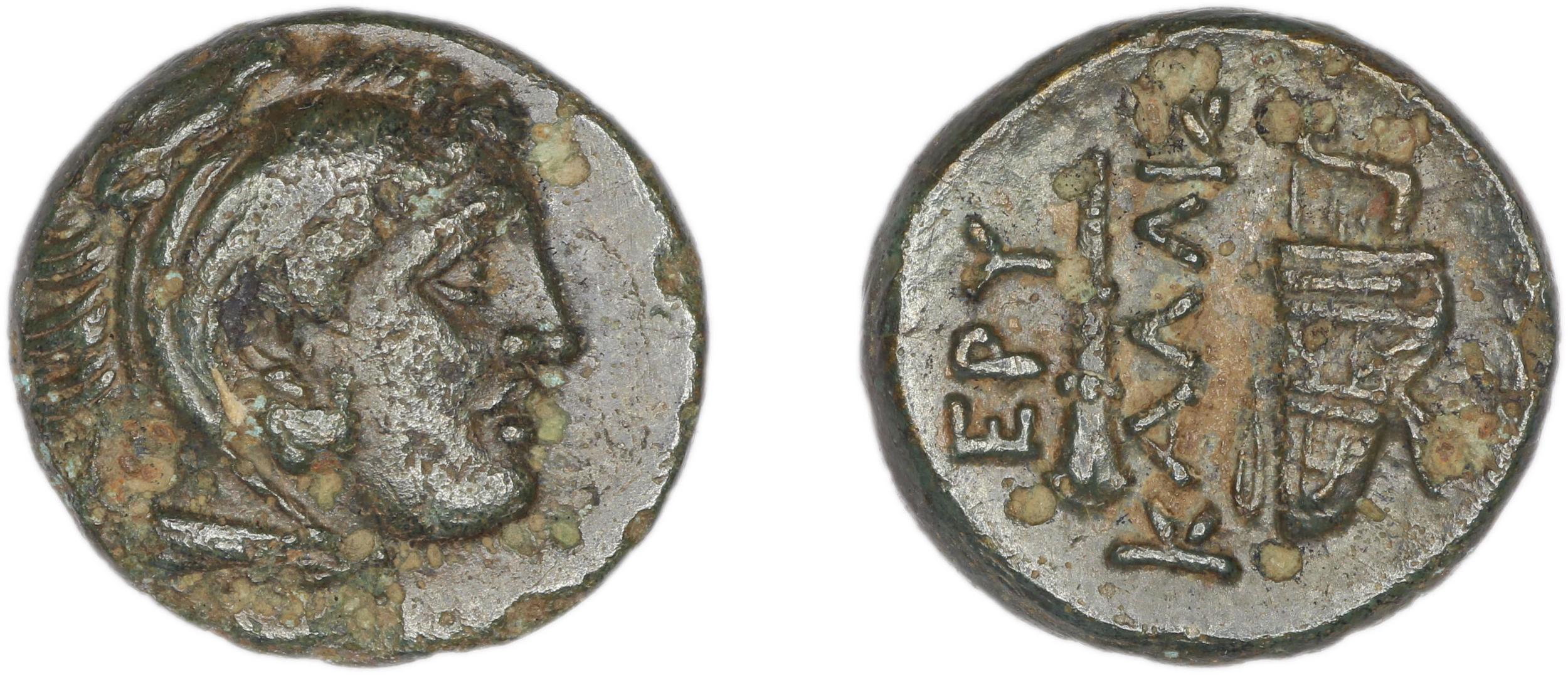 Erythrae Kinns 1980 Period III.1, AE 7, аверс, Британский музей