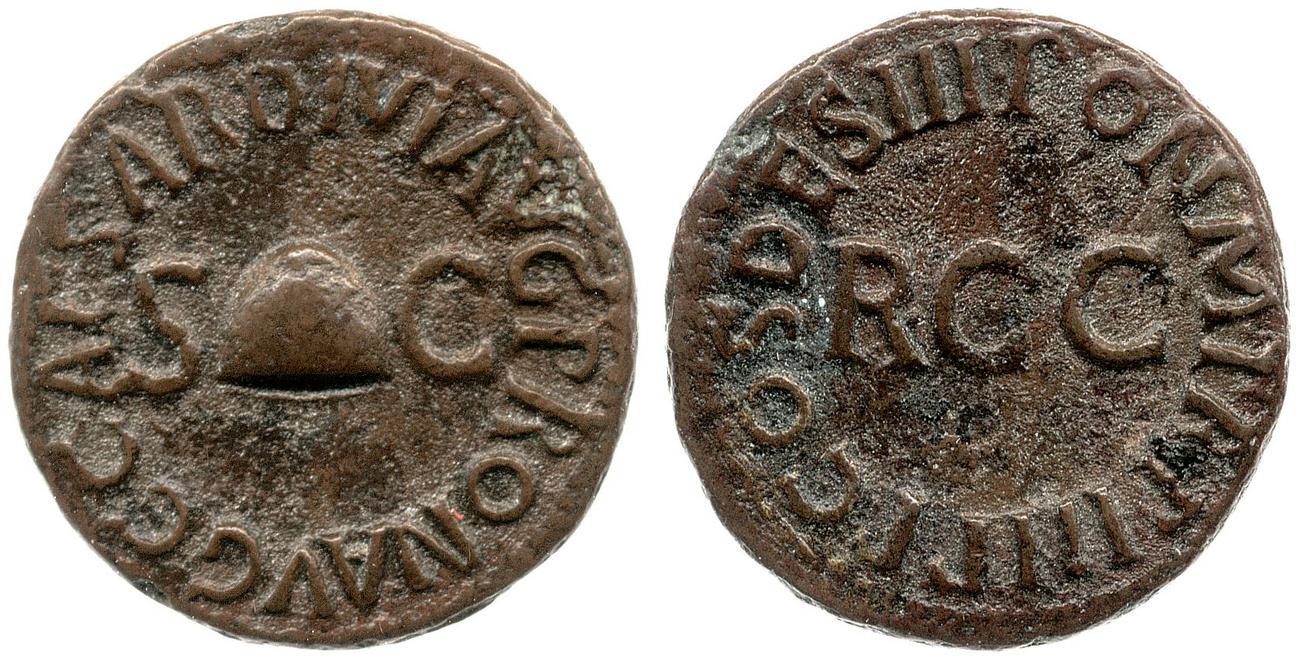 аверс RIC I (second edition) Gaius/Caligula 39