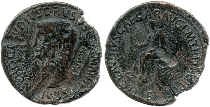 реверс RIC I (second edition) Claudius 109