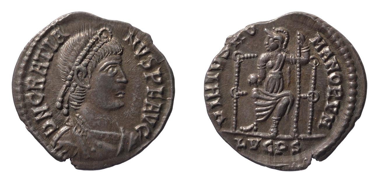RIC IX Lugdunum 26, аверс, bm