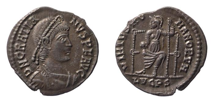 RIC IX Lugdunum 26, реверс, bm