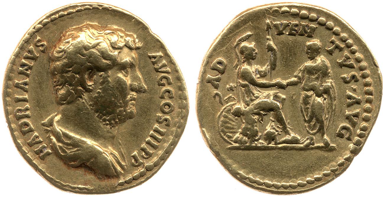 аверс RIC II, Part 3 (second edition) Hadrian 1994