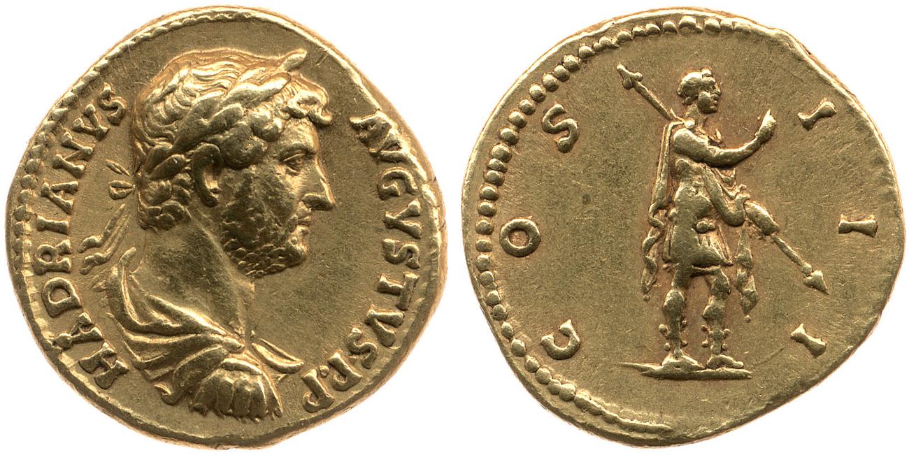 obverse RIC II, Part 3 (second edition) Hadrian 927