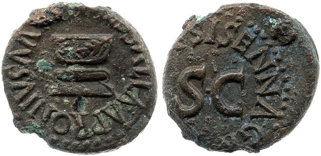 аверс RIC I (second edition) Augustus 454