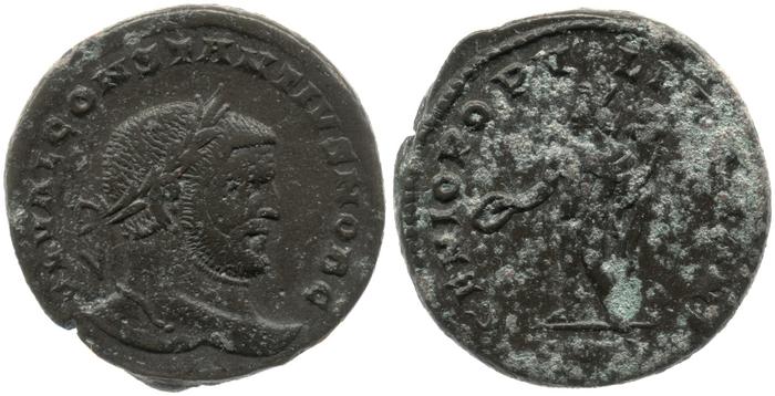 RIC VI Londinium 4a, реверс, Британский музей