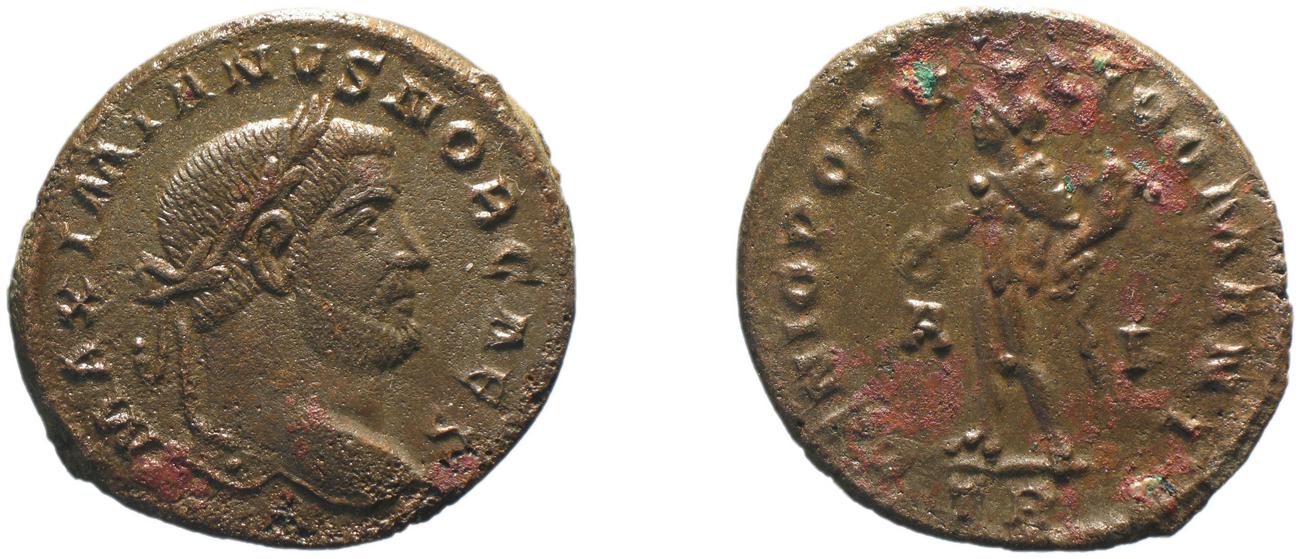 RIC VI Treveri 213b, аверс, bm