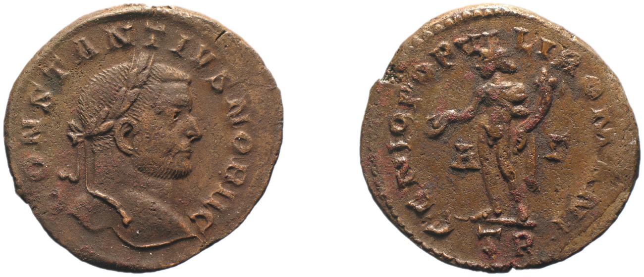 RIC VI Treveri 203a, аверс, bm