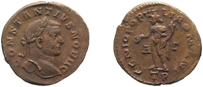 RIC VI Treveri 203a, реверс, bm